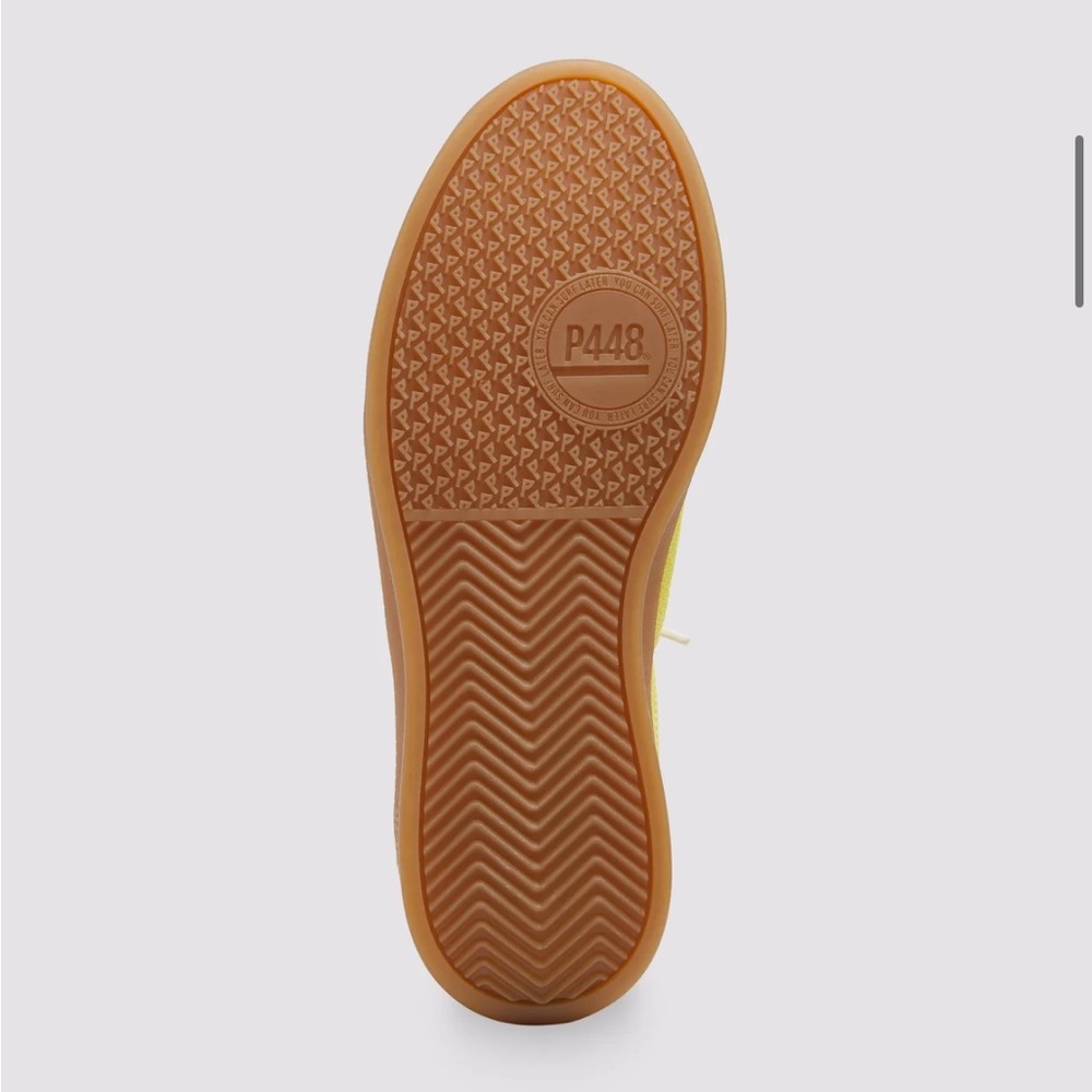 P448 unisex monza sneaker in yellow sun - Picture 6 of 10